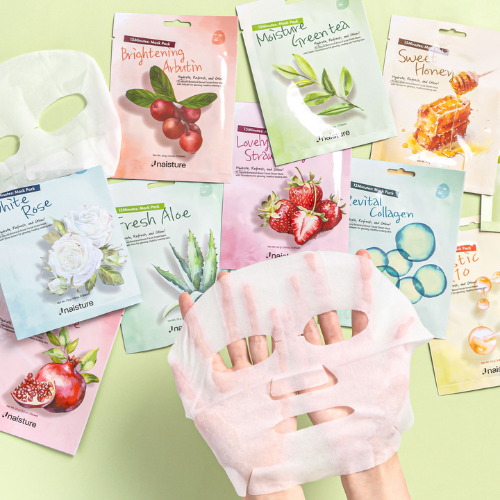 Naisture 15 Minutes Sheet Mask (10pc) - Naisture