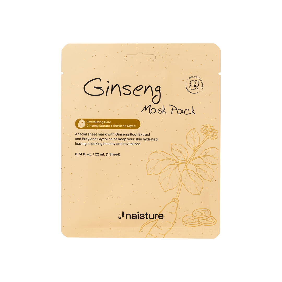 Naisture Premium Sheet Mask - Ginseng - Naisture