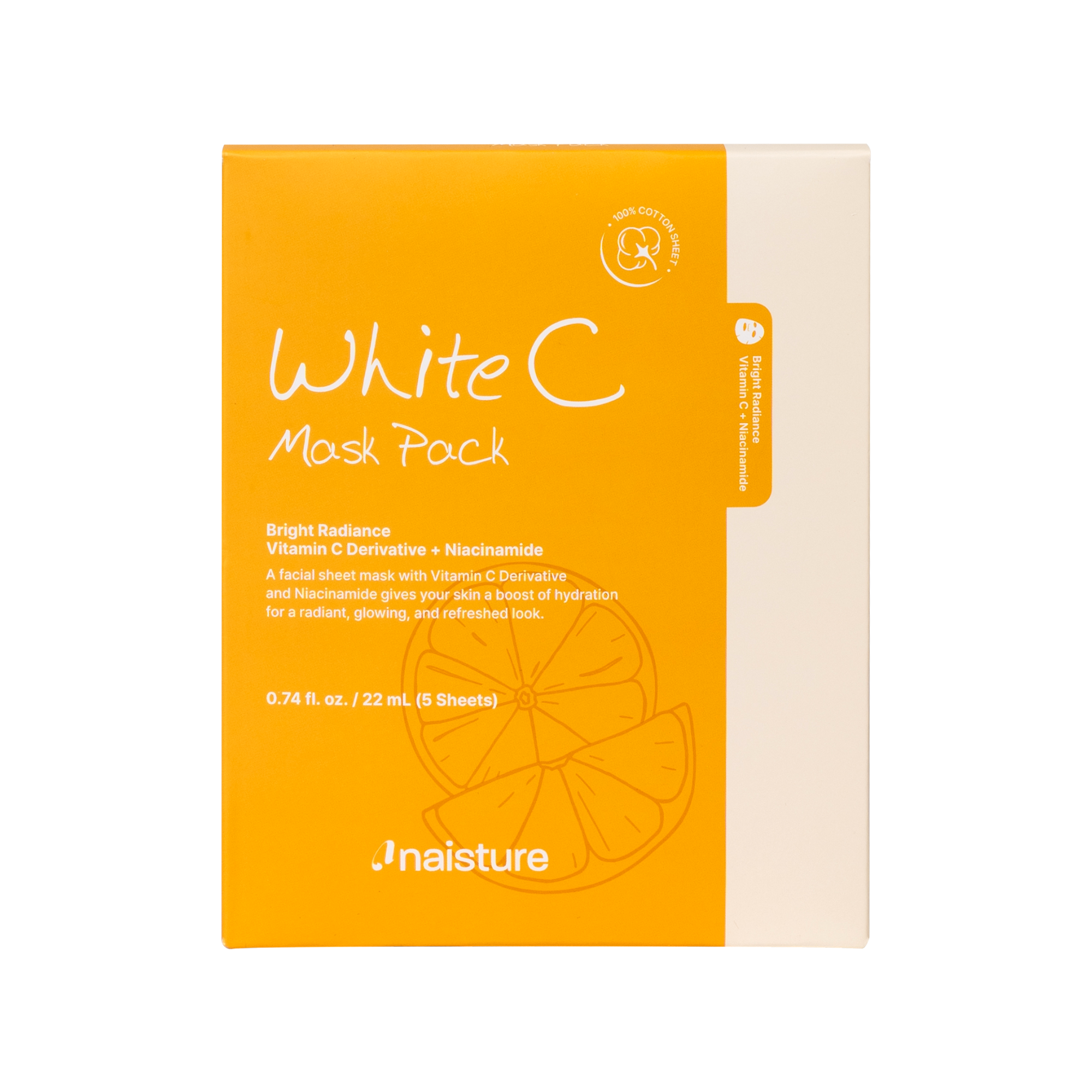 Naisture Premium Sheet Mask - White C