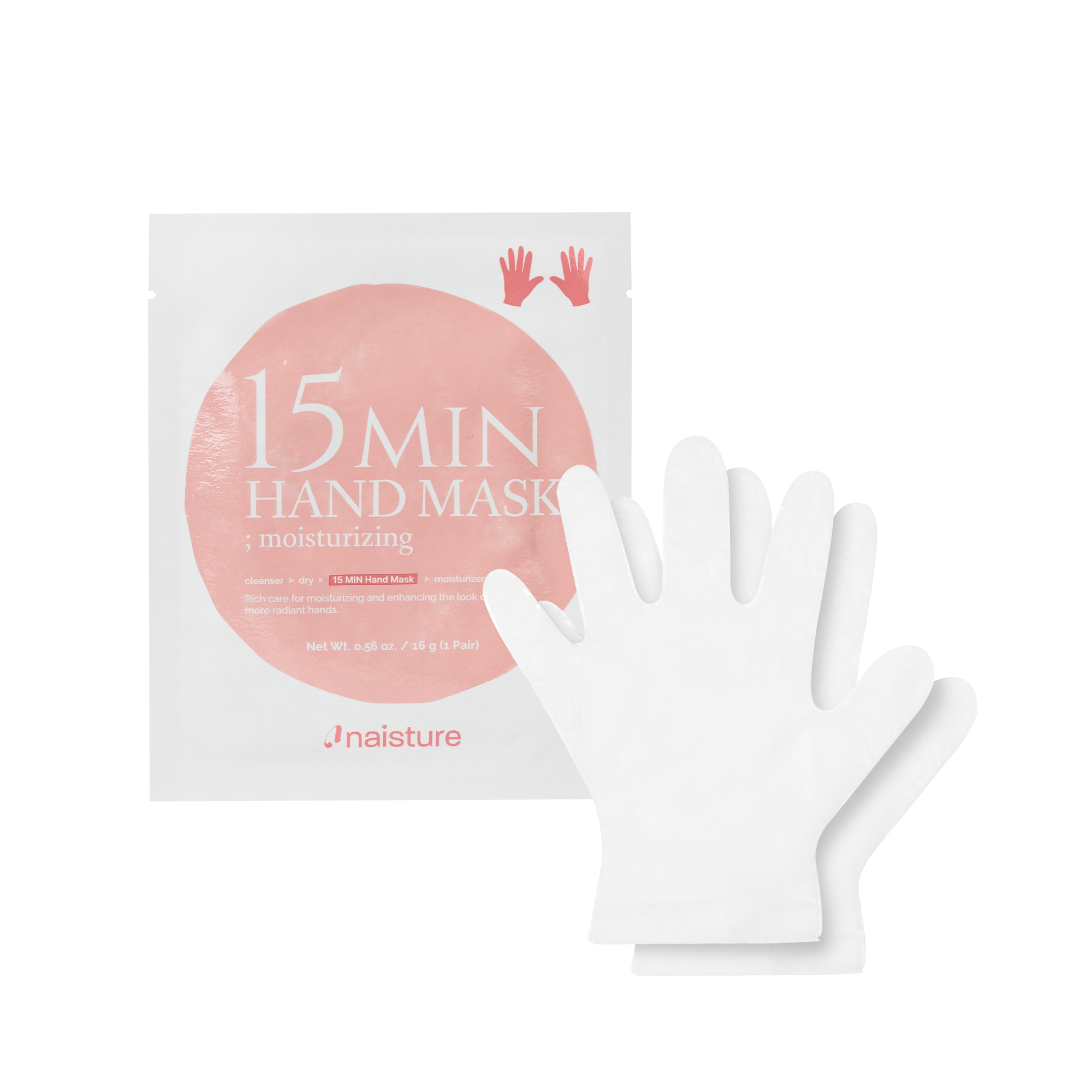 Naisture 15 MIN Hand Mask - Moisturizing & Softening