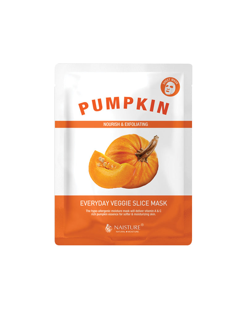 Everyday Veggie Slice Sheet Mask - Pumpkin – Naisture