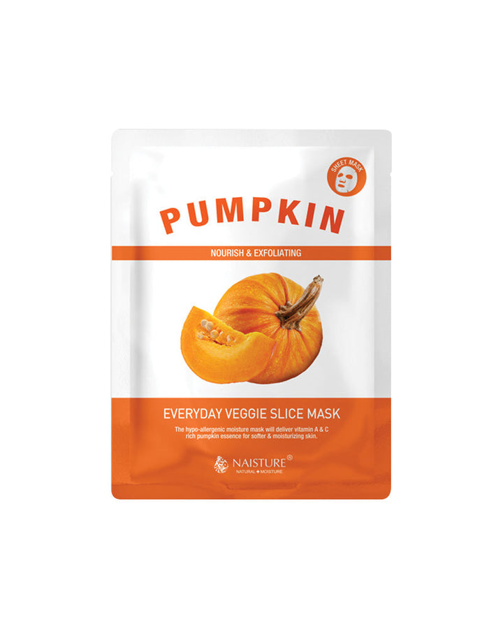 Everyday Veggie Slice Mask - Pumpkin - Naisture