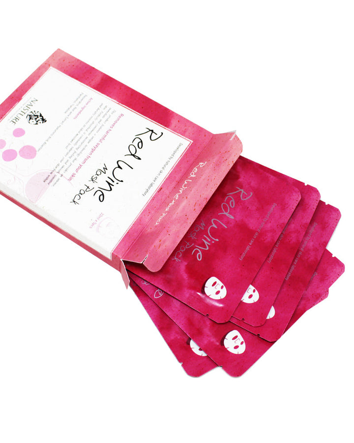 Naisture Premium Sheet Mask - Red Wine - Naisture
