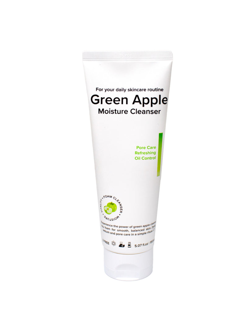 Naisture Green Apple Moisture Cleanser - Foaming Facial Cleanser