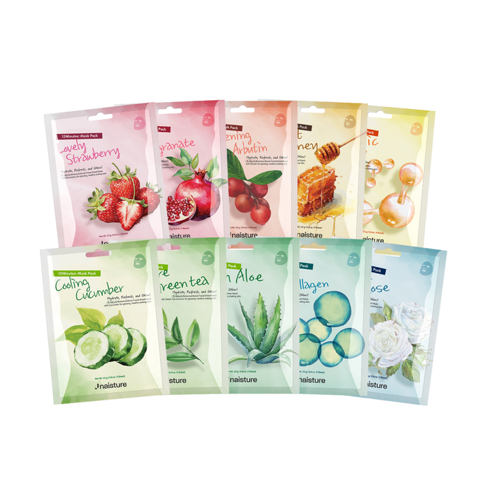 Naisture 15 Minutes Sheet Mask (10pc)