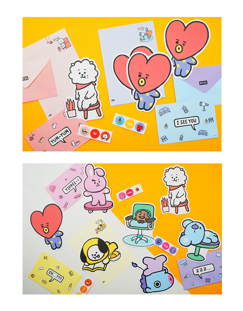 Bt21 Lettering BT21 Letter Set – Naisture