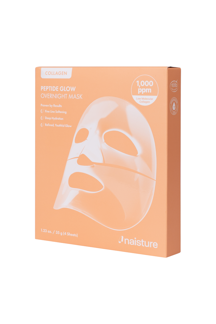 Naisture Peptide Glow Overnight Mask (4pc Box)