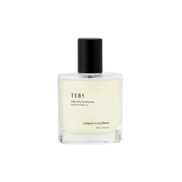 TERS Milky Way Treat Perfume Lying on a Cozy Flower