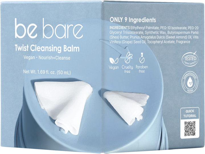 be bare Twist Cleansing Balm - Naisture
