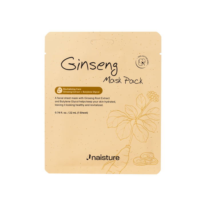 Naisture Premium Sheet Mask - Ginseng