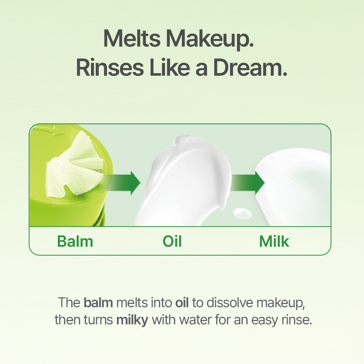 be bare Crisp Apple Twist Cleansing Balm