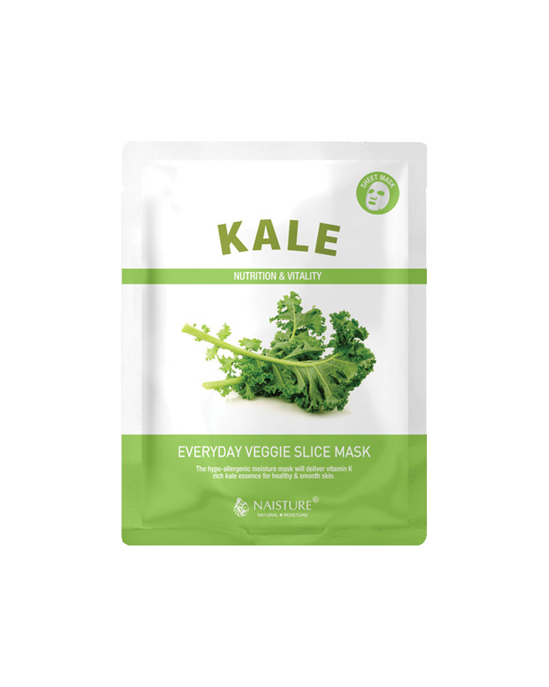 Everyday Veggie Slice Sheet Mask - Kale – Naisture