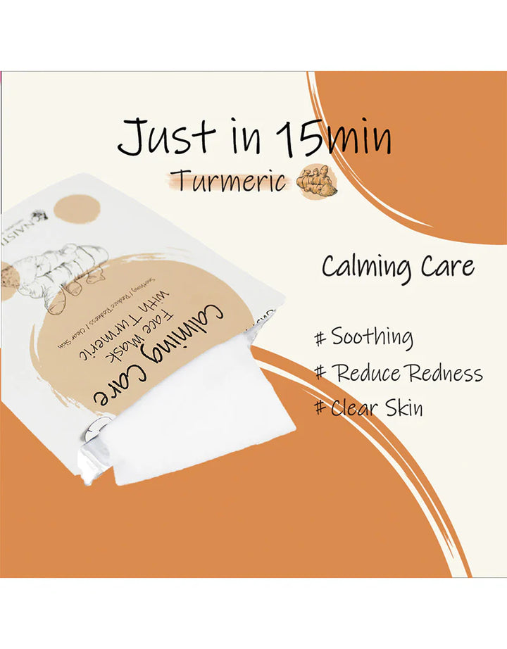 Naisture Just in 15 Min Calming Facial Mask with Turmeric