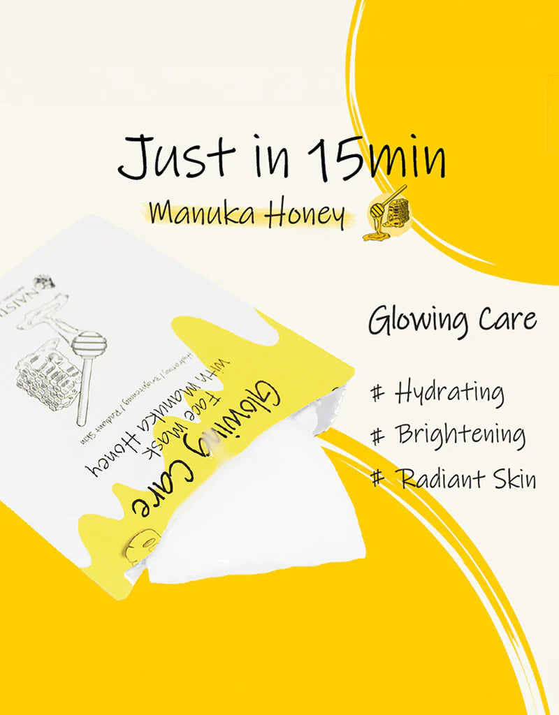 Naisture Just in 15 Min Glowing Facial Mask with Manuka Honey