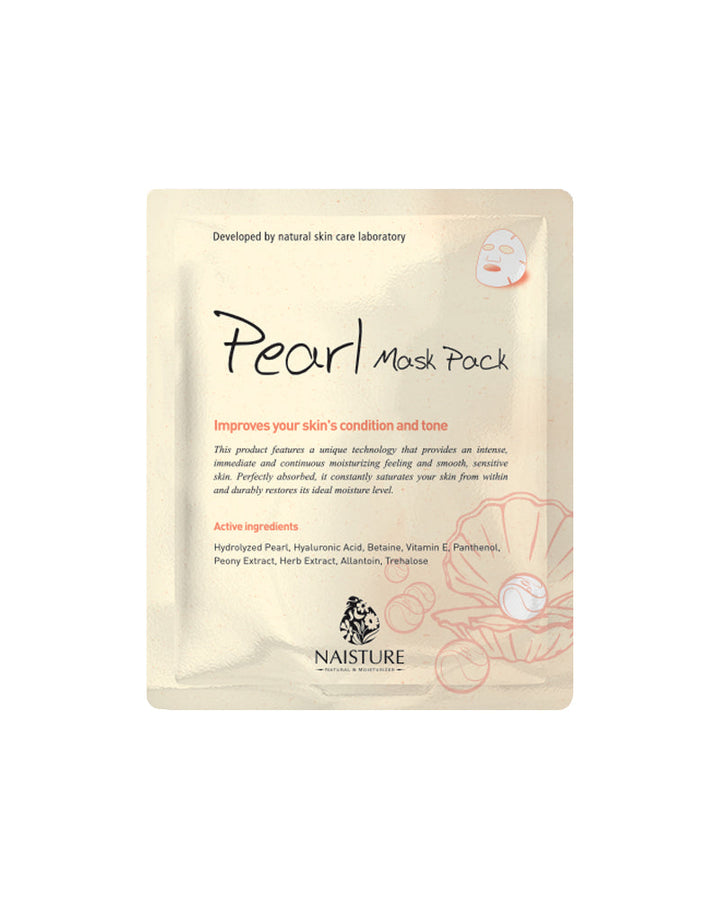Naisture Premium Sheet Mask - Pearl - Naisture