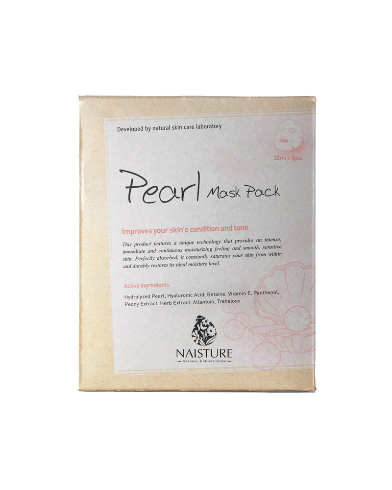 Naisture Premium Sheet Mask - Pearl - Naisture