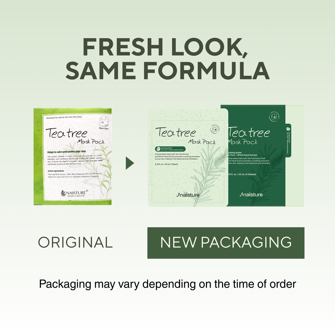 Naisture Premium Sheet Mask - Tea Tree - Naisture