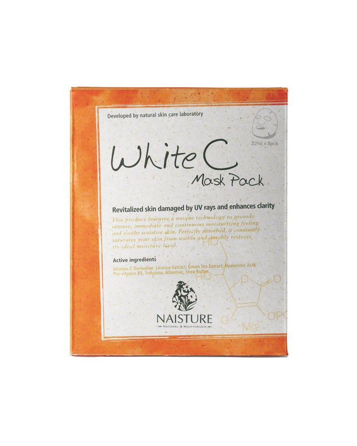 Naisture Premium Sheet Mask - White C - Naisture
