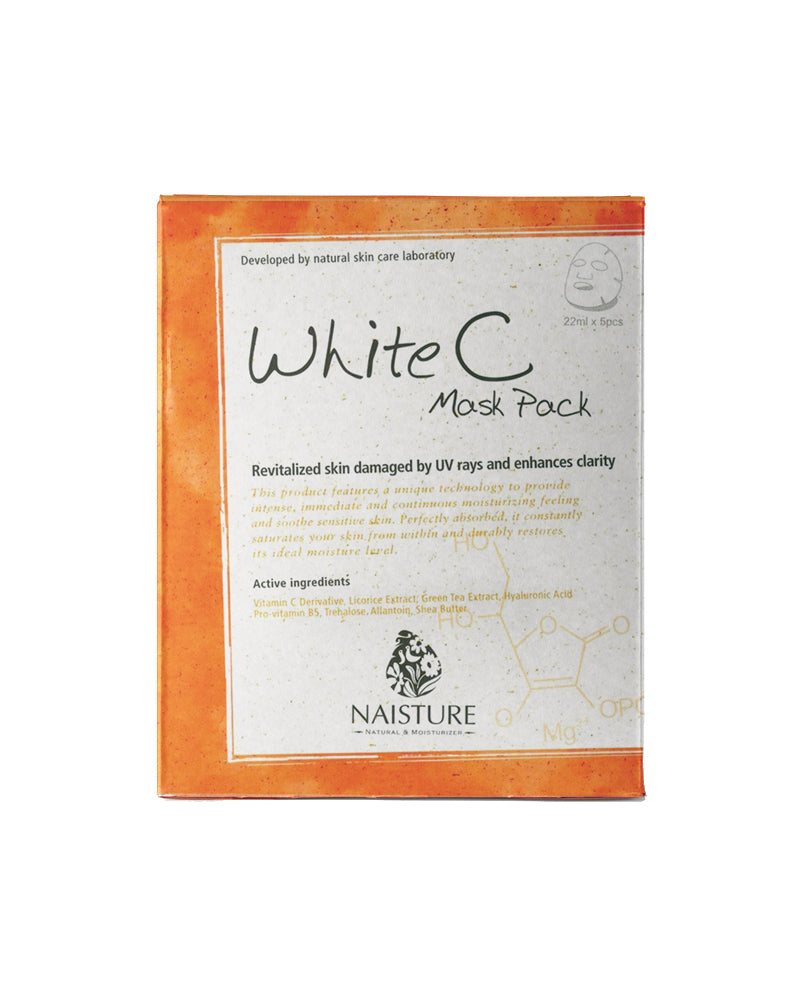 Naisture Premium Sheet Mask - White C - Naisture