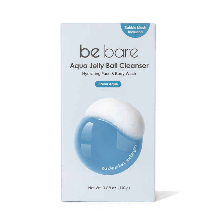 be bare Aqua Jelly Ball Cleanser - Fresh Aqua - Naisture