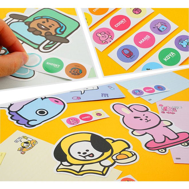 Bt21 Lettering BT21 Letter Set – Naisture