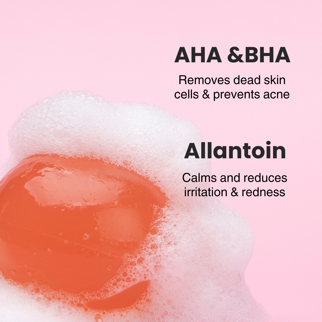 Bebare Aqua Jelly Ball Cleanser - Peachy Pink