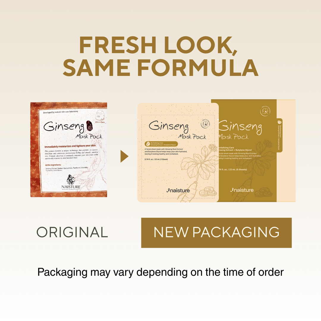 Naisture Premium Sheet Mask - Ginseng - Naisture